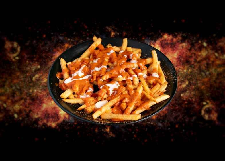 Butter Chicken Fries